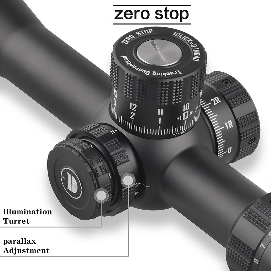 DiscoveryOpt ED-PRS GEN-Ⅱ 5-25X56 SFIR FFP-MRAD RifleScope 34mm Tube