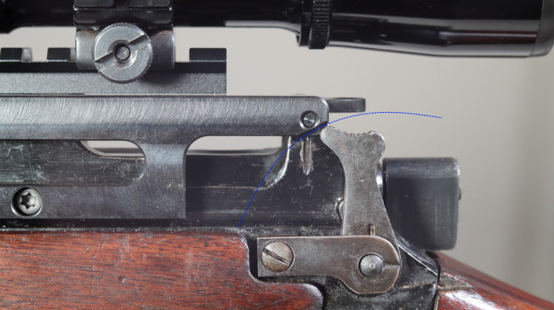 1355) Enfield No. 4 (T) Repro Sniper Scope Mount